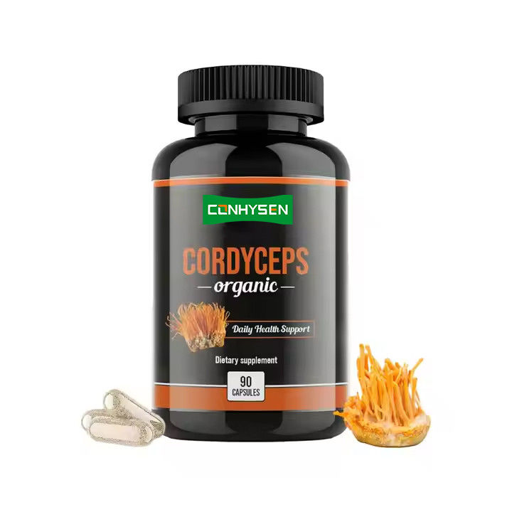 OEM ODM كبسولات Cordyceps العضوية تعزز وظيفة الدماغ كبسولات مكملات الأعشاب