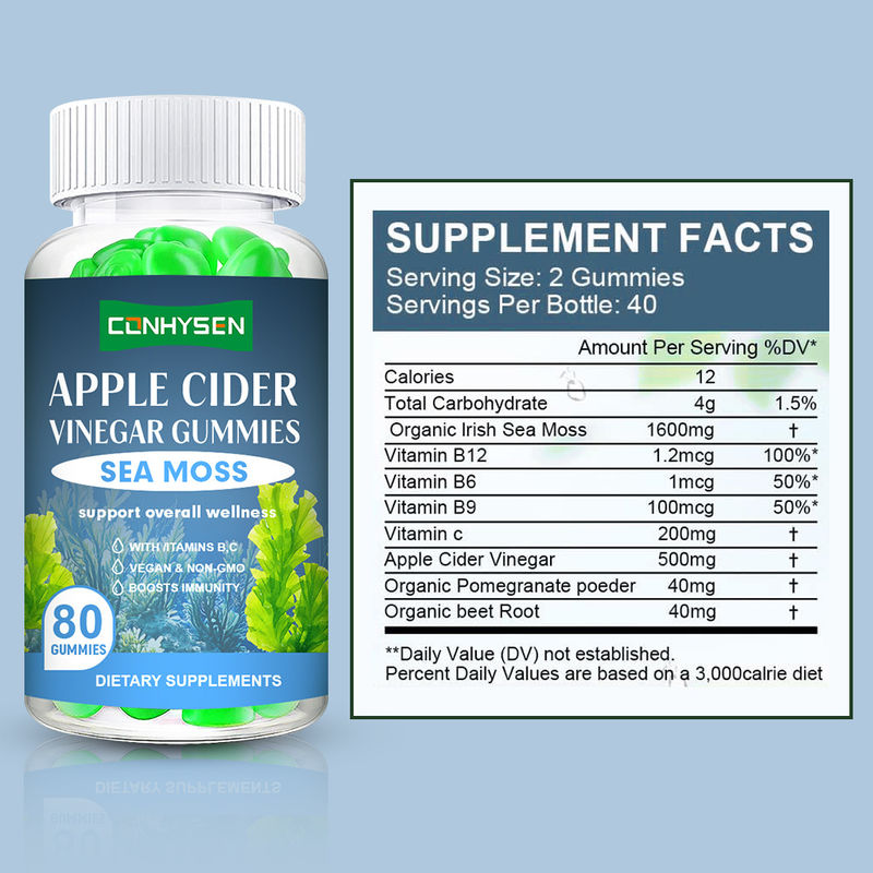 علكات طحالب البحر مع فيتامين ب وج للبيع بالجملة من المصنع لدعم تجديد الطاقة