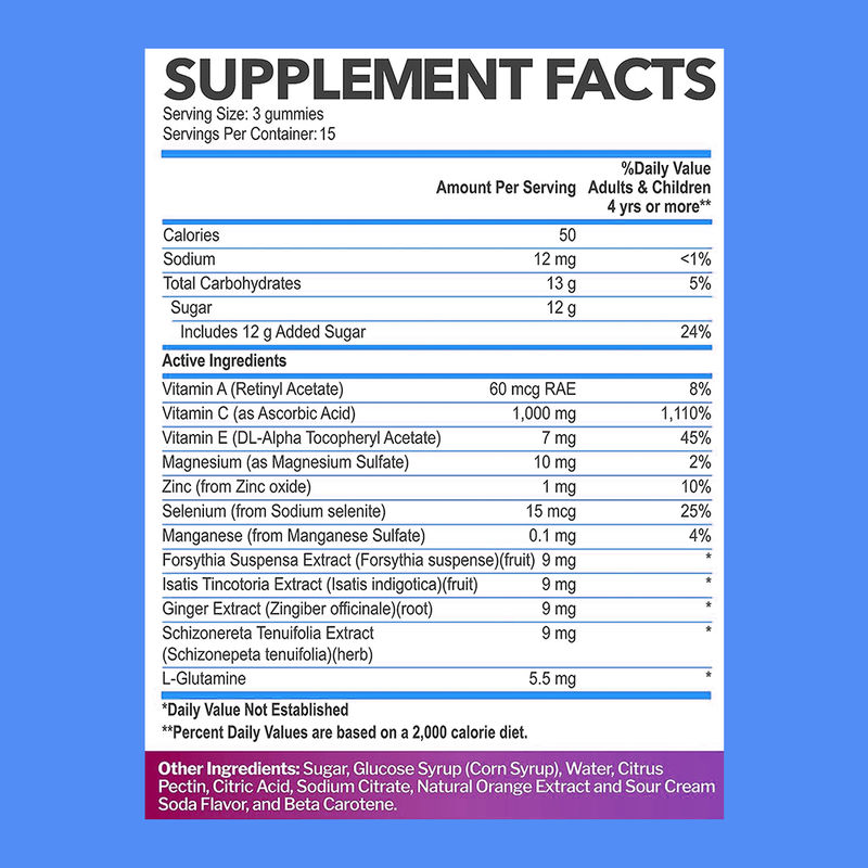 مصنع علكات فيتامين سي يدعم التخصيص منتج صحة البشرة والجمال