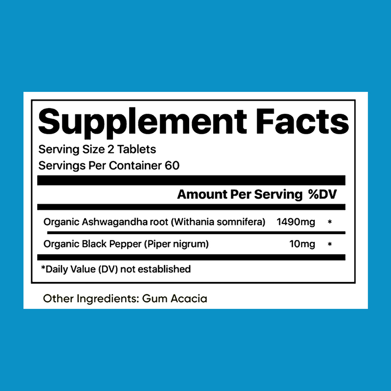 صيغة امتصاص محسنة مع أشواغندا العضوية والفلفل الأسود سعر الجملة