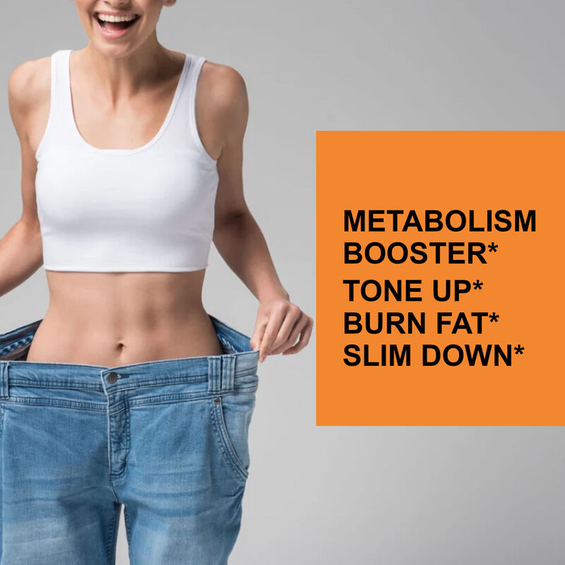 مجموعة مكملات عشبية للنساء لإنقاص الوزن، كبسولات لحرق دهون البطن وكابت للشهية للبالغين غير الحوامل