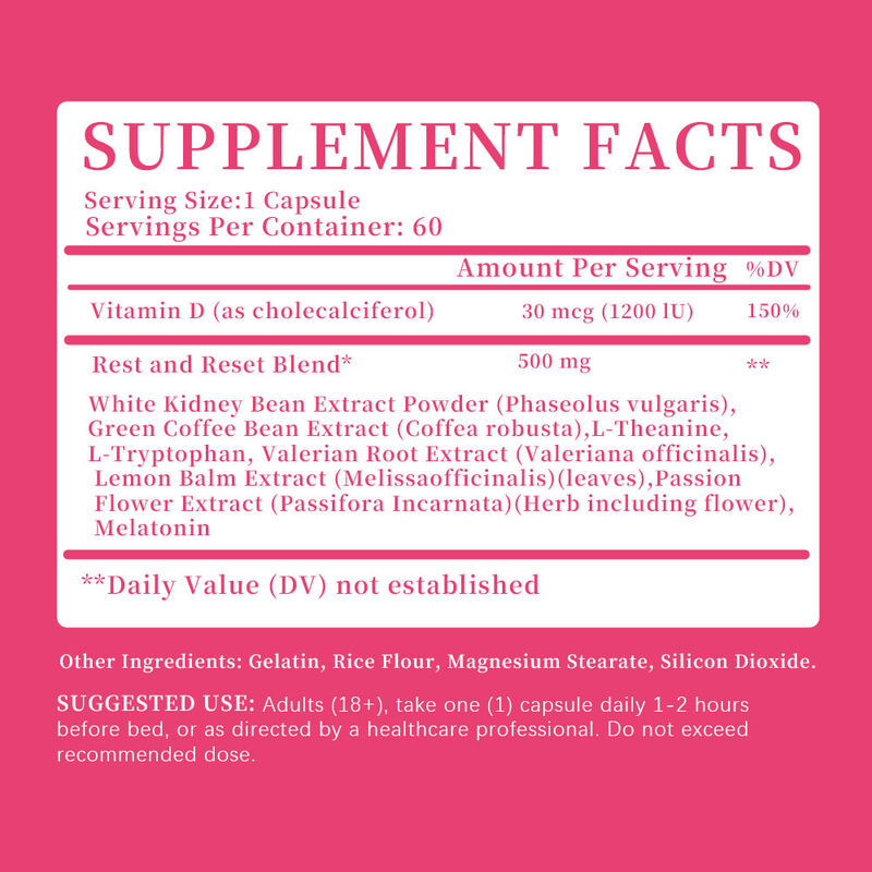 OEM كبسولة حرق الدهون في البطن Detox Slimming Plus مضاد للشهية للنساء Slimming Stomach Loss Supplement الألياف الغذائية