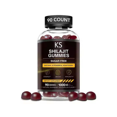 المادة العضوية Shilajit Gummies مكملات الراتنج للطاقة دعم الصحة الشاملة OEM ODM