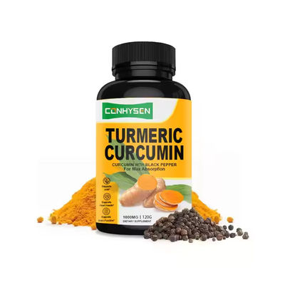 الكبسولات مكملات الكركمين الكركمية 1000mg وظيفة مضادة للأكسدة صحية