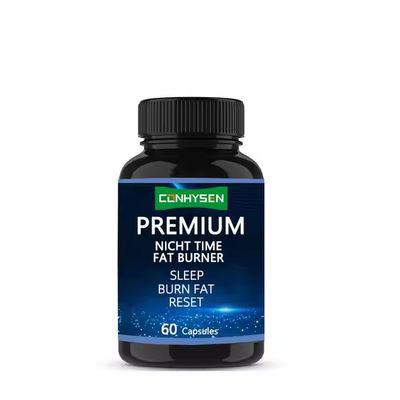 L Theanine Slim Fat Burner كبسولات الليل يدعم إدارة الوزن OEM ODM