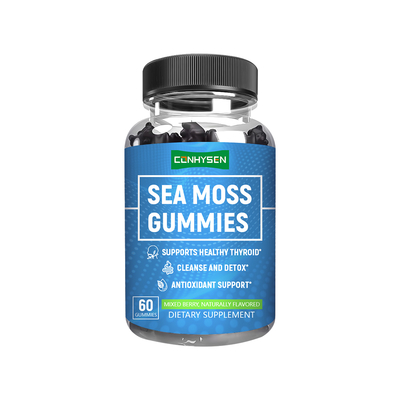 Custom Branded Sen Moss Gummies Whole Body Health Synergy Support