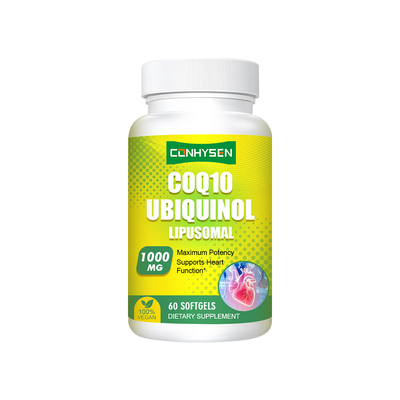 كبسولات هلامية مخصصة من COQ10 Ubiquinol بالجملة تعزز صحة المناعة والدماغ