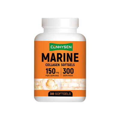 كبسولات جيلاتين بحري لدعم صحة الشعر والبشرة والأظافر OEM/ODM مخصص