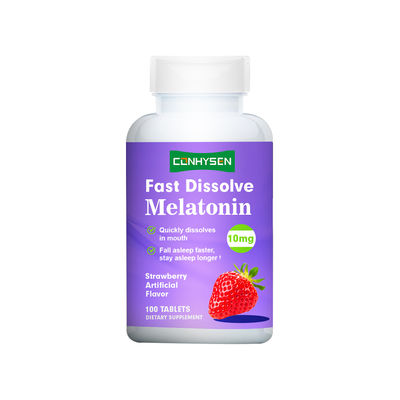 أقراص ميلاتونين 10 ملغ من المورد مصنع 1 تعزز الاسترخاء والنوم لفترة أطول