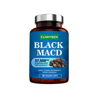 مصنع مخصص بلاك ماكا لدعم أقصى قدرة على التحمل والحيوية