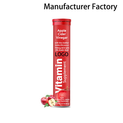 مصنع بالجملة أقراص فوارة خل التفاح لإدارة الوزن