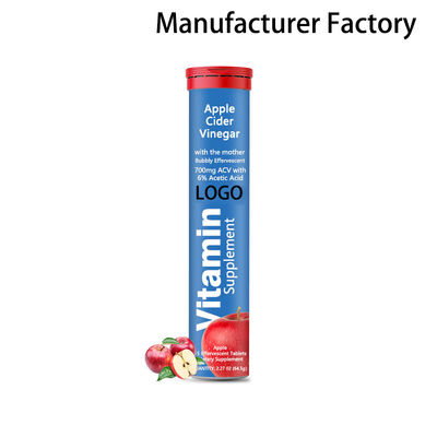 مصنع يبيع بالجملة أقراص فوارة لخل التفاح لمنتجات التخسيس