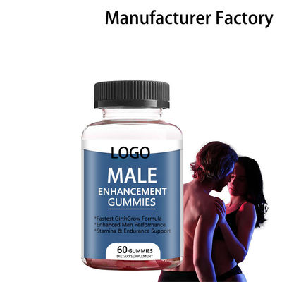 Private Label Male Enhancement Gummies Reproductive Health Beauty Supplements